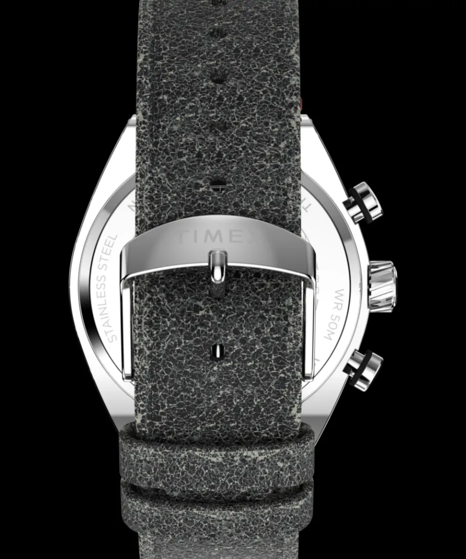 Timex Black Watches|Leather*Legacy Tonneau 42mm Leather Strap Watch