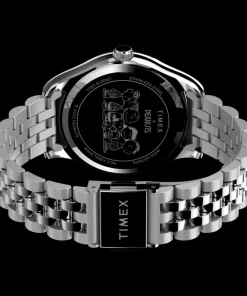 Women Timex Silver-tone|Bracelet*Legacy x Peanuts 34mm Stainless Steel Bracelet Watch