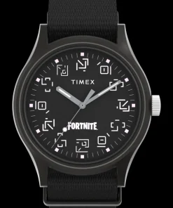 Timex Military Inspired|Black Watches*MK1 x Fortnite® 40mm Fabric Strap Watch