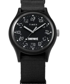 Timex Military Inspired|Black Watches*MK1 x Fortnite® 40mm Fabric Strap Watch