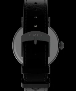 Timex Leather*Standard Dia de los Muertos 40mm Leather Strap Watch
