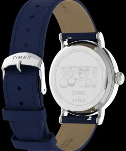 Timex Leather*Standard x Peanuts Pumpkin Patch 40mm Leather Strap Watch