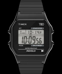 Women Timex Digital|Bracelet*T80 34mm Stainless Steel Expansion Band Watch