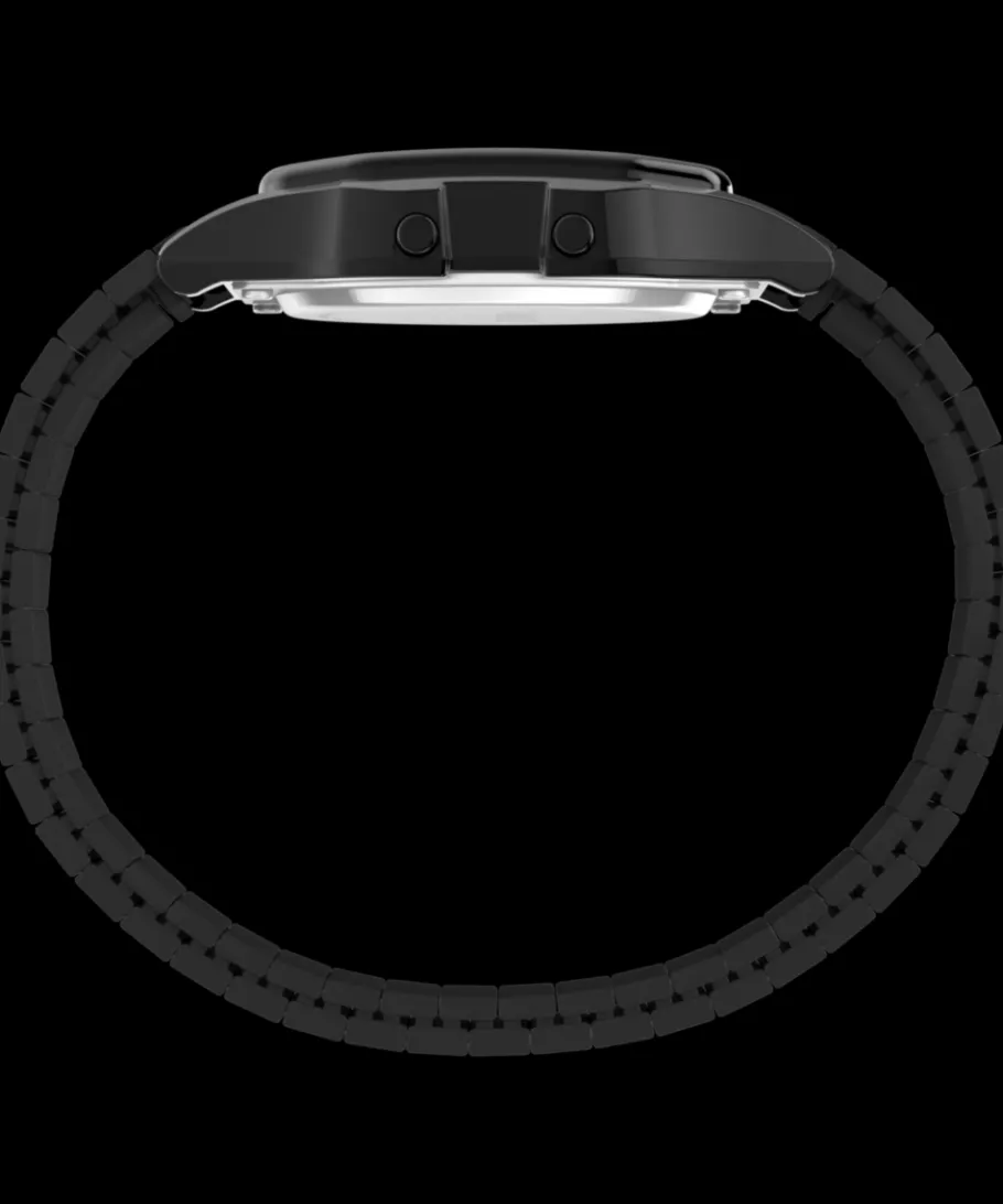 Women Timex Digital|Bracelet*T80 34mm Stainless Steel Expansion Band Watch