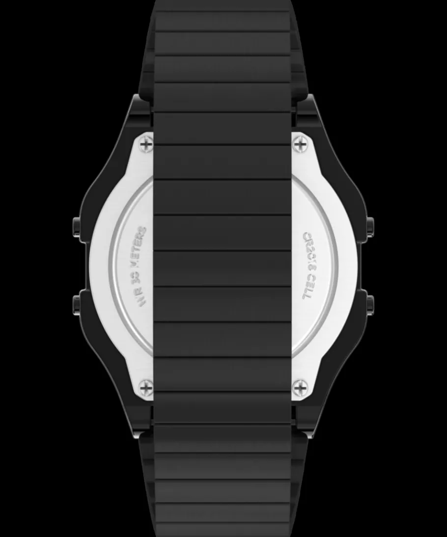 Women Timex Digital|Bracelet*T80 34mm Stainless Steel Expansion Band Watch