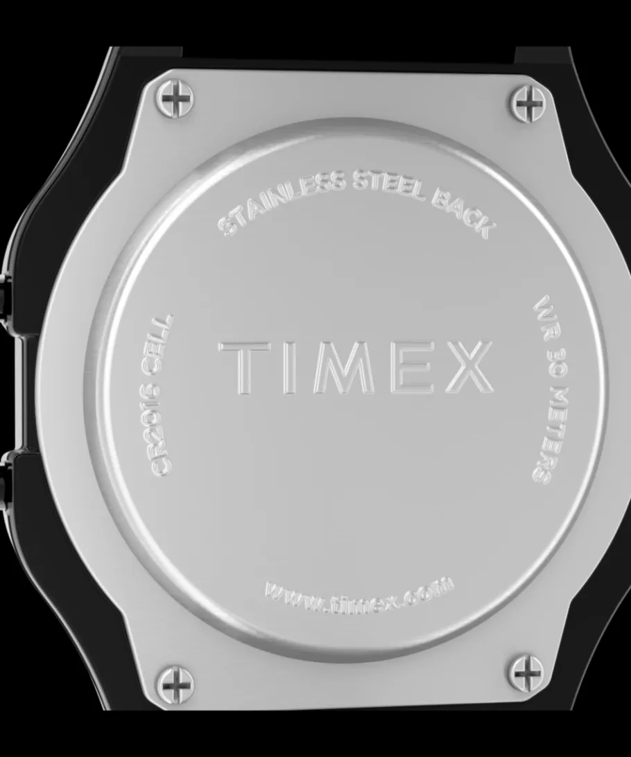 Women Timex Digital|Bracelet*T80 34mm Stainless Steel Expansion Band Watch