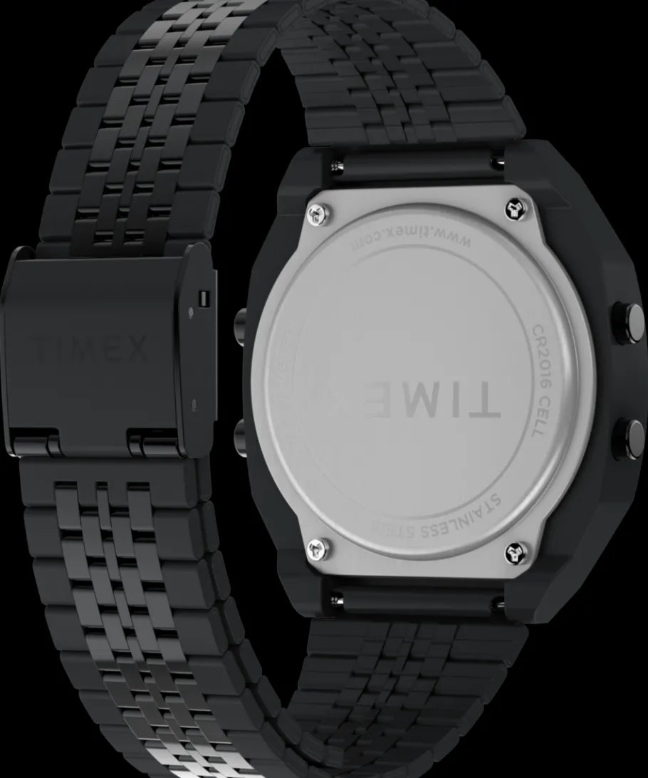 Women Timex Digital|Bracelet*T80 Steel 36mm Stainless Steel Bracelet Watch