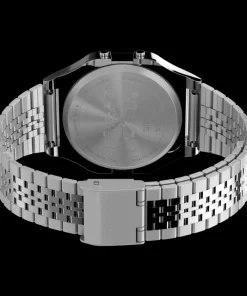 Women Timex Silver-tone|Digital*T80 x Peanuts Dream in Color 34mm Stainless Steel Bracelet Watch