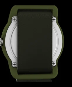 Kids Timex Kids Watches*TIME MACHINES® 29mm Green Camo Elastic Fabric Kids Watch