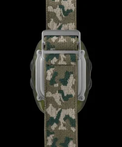 Kids Timex Kids Watches*TIME MACHINES® 34mm Green Camo Elastic Fabric Kids Digital Watch
