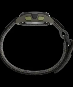 Kids Timex Kids Watches*TIME MACHINES® 35mm Green/Brown Camo Fast Wrap® Kids Digital Wat