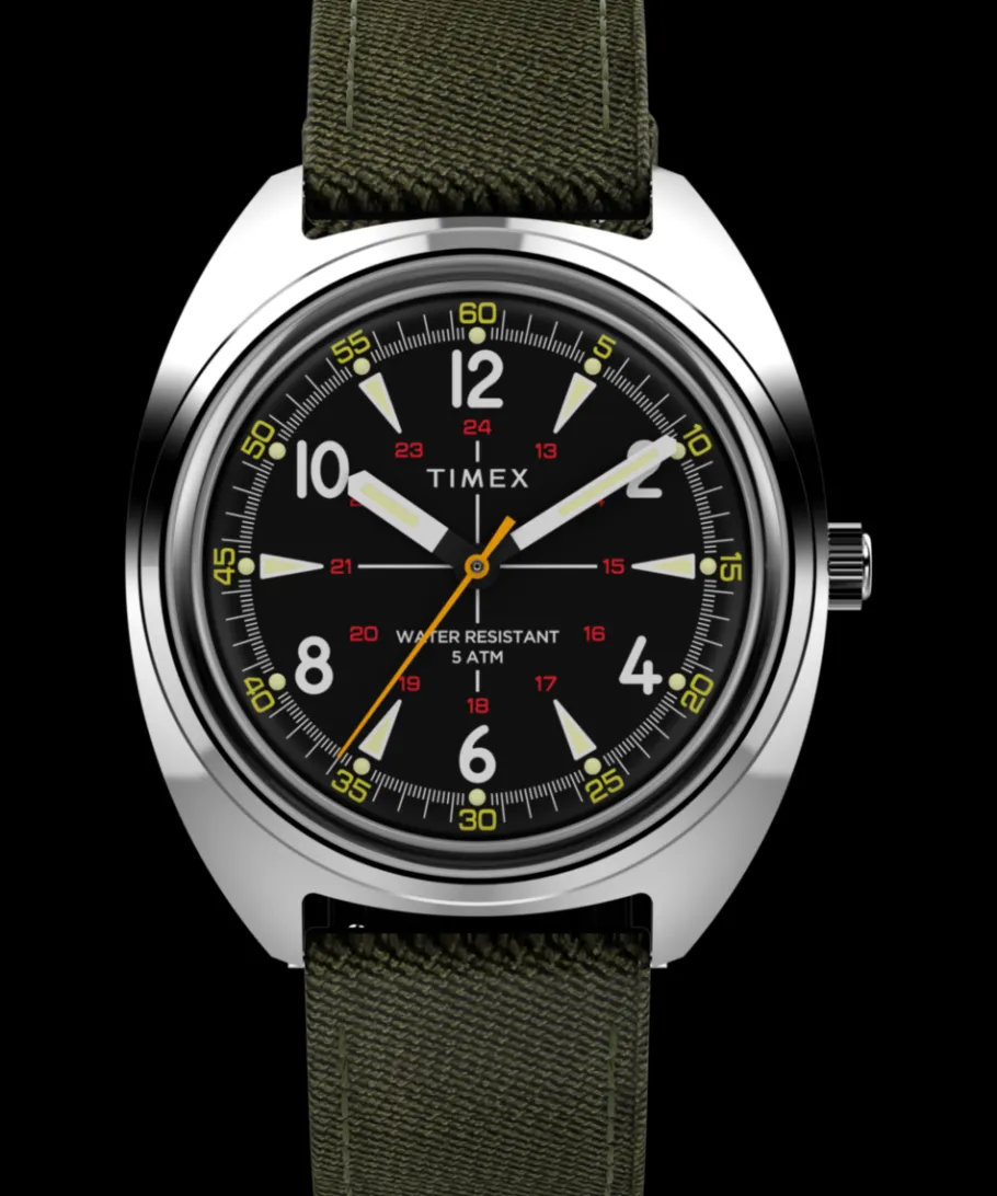 Timex Vintage|Military Inspired*x Bespoke Post 36mm Fabric Strap Watch