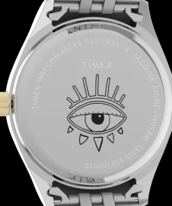 Women Timex Bracelet|Silver-tone*x Jacquie Aiche 36mm Stainless Steel Bracelet Watch