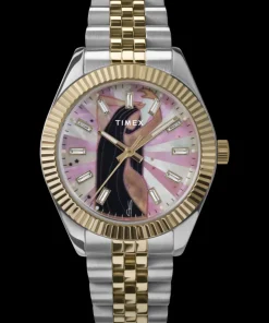 Women Timex Silver-tone|Bracelet*x Jacquie Aiche 36mm Stainless Steel Bracelet Watch