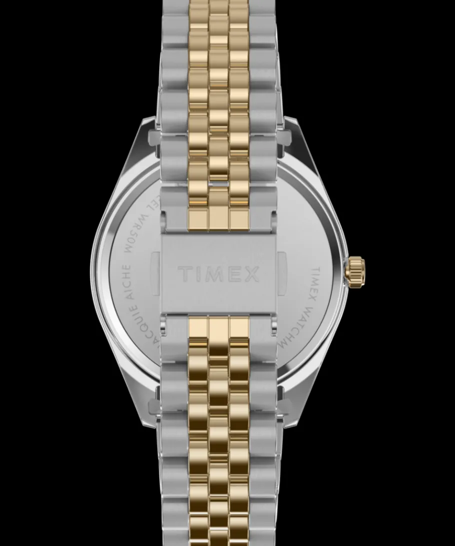 Women Timex Silver-tone|Bracelet*x Jacquie Aiche 36mm Stainless Steel Bracelet Watch