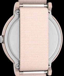 Kids Timex Kids Watches*x Peanuts Floral 34mm Fabric Strap Watch