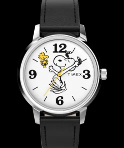Timex Leather*x Peanuts® Marlin® 75th Anniversary Edition 38mm Leather Strap W