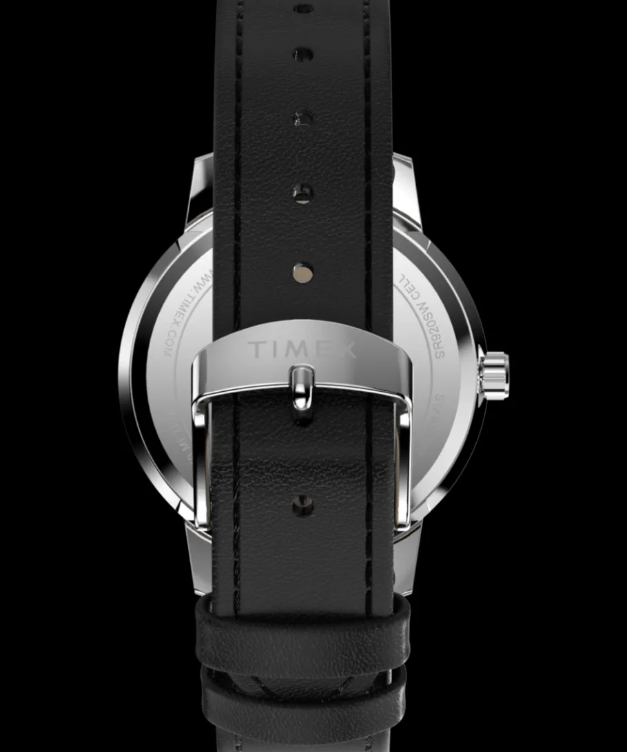 Timex Leather*x Peanuts® Marlin® 75th Anniversary Edition 38mm Leather Strap W