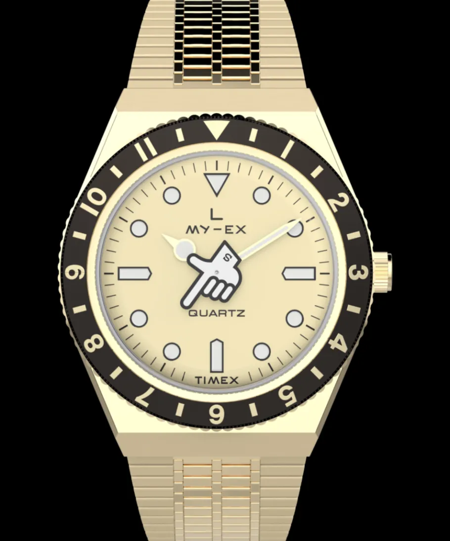 Timex Stainless Steel|Diver Inspired*x seconde/seconde/ Loser 38mm Stainless Steel Bracelet Watch