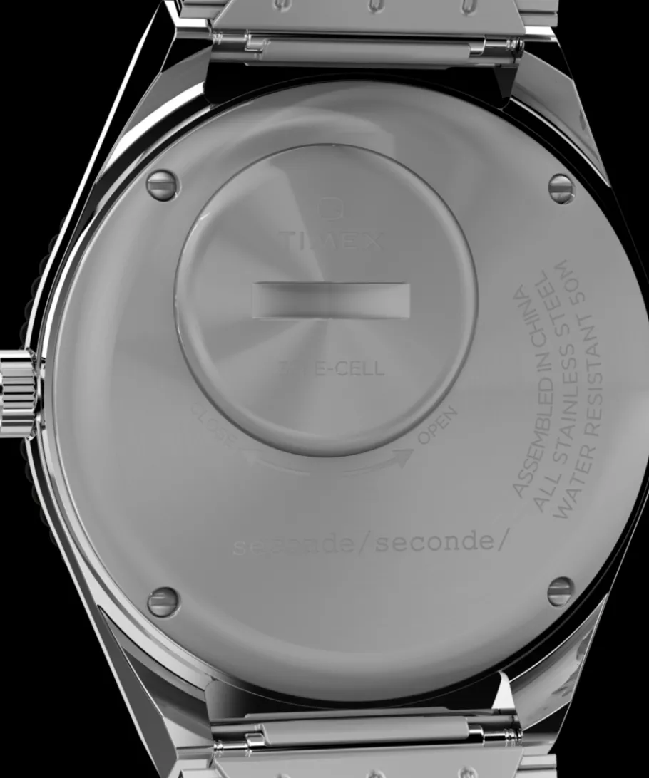 Timex Stainless Steel|Diver Inspired*x seconde/seconde/ Loser 38mm Stainless Steel Bracelet Watch
