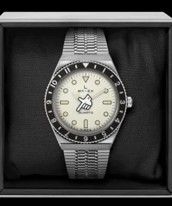 Timex Stainless Steel|Diver Inspired*x seconde/seconde/ Loser 38mm Stainless Steel Bracelet Watch