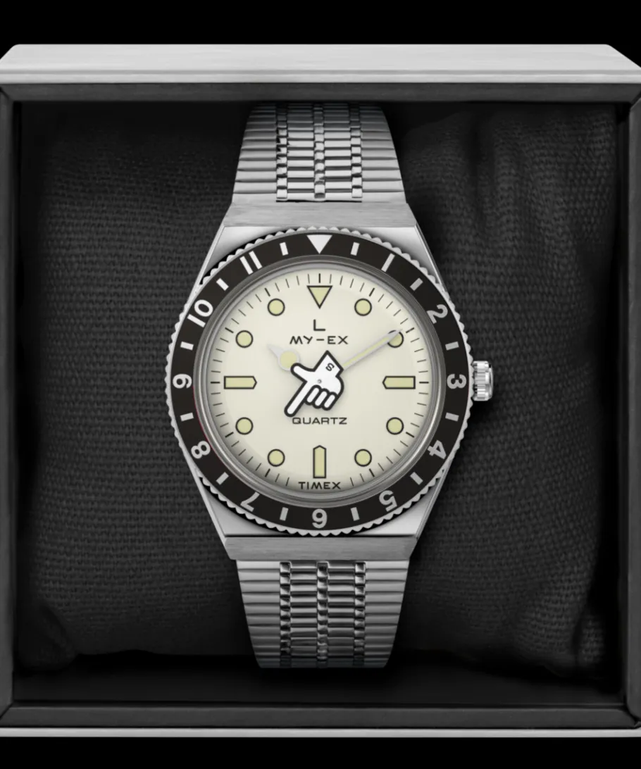 Timex Stainless Steel|Diver Inspired*x seconde/seconde/ Loser 38mm Stainless Steel Bracelet Watch