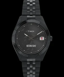 Women Timex Bracelet*x Wednesday Legacy 36mm Stainless Steel Bracelet Watch