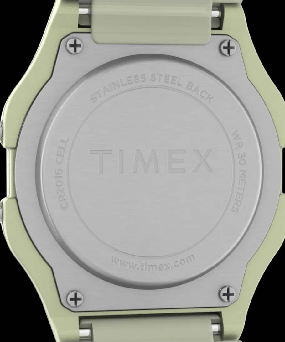 Women Timex Digital|Digital*T80 34mm Resin Strap Watch