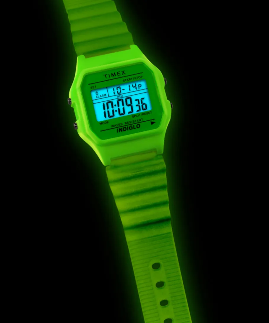 Women Timex Digital|Digital*T80 34mm Resin Strap Watch