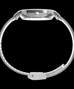Women Timex Silver-tone|Bracelet*Transcend 34mm Stainless Steel Bracelet Watch