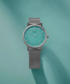 Women Timex Silver-tone|Bracelet*Transcend 34mm Stainless Steel Bracelet Watch
