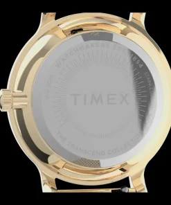 Women Timex Small*Transcend™ 31mm Stainless Steel Mesh Band Watch