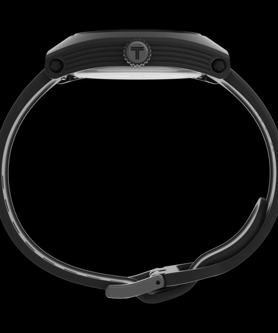Timex Black Watches*Urban Pop 40mm Eco-Friendly Strap Watch