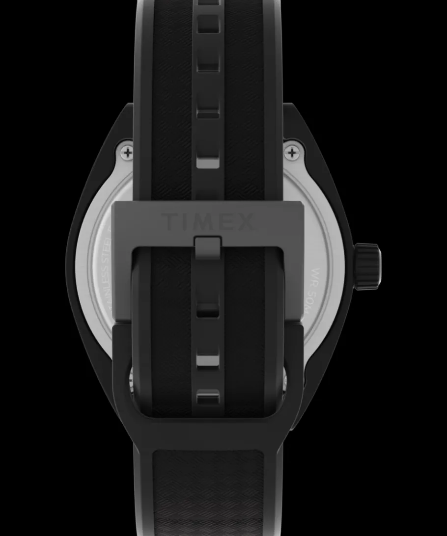 Timex Black Watches*Urban Pop 40mm Eco-Friendly Strap Watch