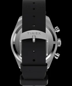 Timex Leather|Chronograph*Waterbury Chronograph 41mm Leather Strap Watch