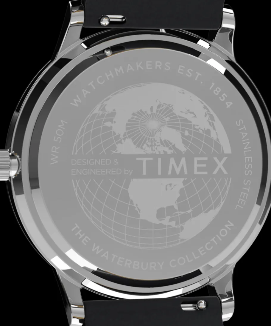 Timex Leather*Waterbury Classic 40mm Leather Strap Watch
