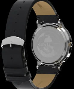Timex Leather*Waterbury Classic 40mm Leather Strap Watch