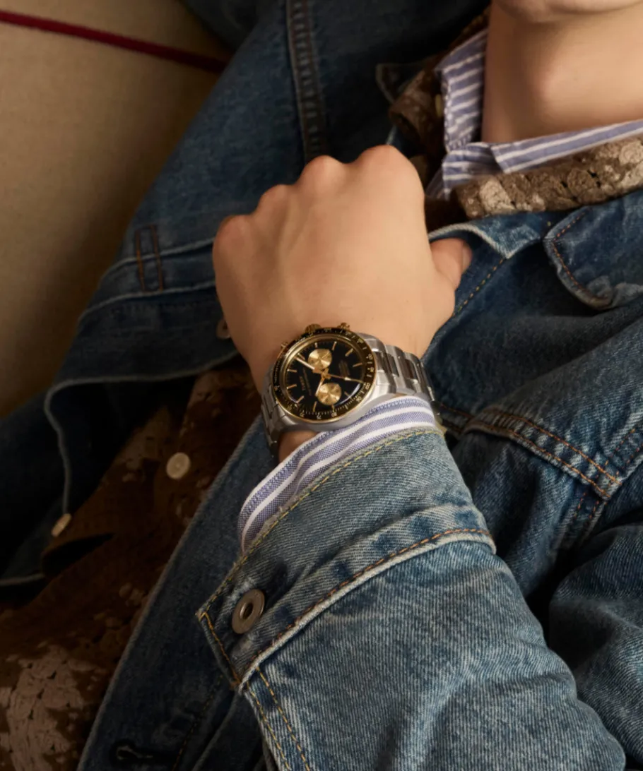 Timex Stainless Steel|Father's Day Gifts*Waterbury Heritage Chronograph 39mm Stainless Steel Bracelet Watch