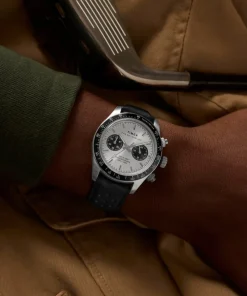 Timex Leather|Chronograph*Waterbury Heritage Chronograph 39mm Leather Strap Watch
