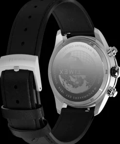 Timex Leather|Chronograph*Waterbury Heritage Chronograph 39mm Leather Strap Watch