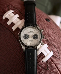 Timex Leather|Chronograph*Waterbury Heritage Chronograph 39mm Leather Strap Watch