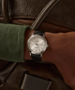 Timex Leather|Automatic*Waterbury Metropolitan Automatic 41mm Leather Strap Watch