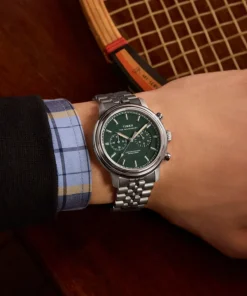 Timex Stainless Steel|Chronograph*Waterbury Metropolitan Chronograph 41mm Stainless Steel Bracelet Watch