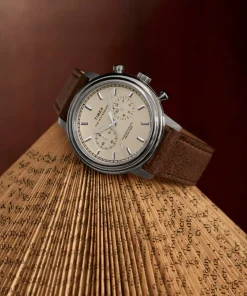 Timex Leather|Chronograph*Waterbury Metropolitan Chronograph 41mm Leather Strap Watch