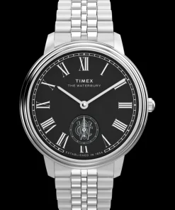 Timex Stainless Steel|Father's Day Gifts*Waterbury Metropolitan Sub-Second 39mm Stainless Steel Bracelet Watch
