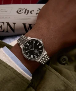 Timex Stainless Steel|Father's Day Gifts*Waterbury Metropolitan Sub-Second 39mm Stainless Steel Bracelet Watch