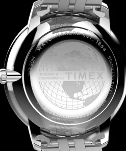 Timex Stainless Steel|Father's Day Gifts*Waterbury Metropolitan Sub-Second 39mm Stainless Steel Bracelet Watch