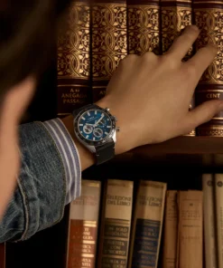Timex Leather|Chronograph*Waterbury Traditional Chronograph 41mm Leather Strap Watch