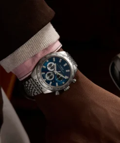 Timex Stainless Steel|Chronograph*Waterbury Traditional Chronograph 41mm Stainless Steel Bracelet Watch