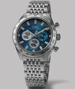 Timex Stainless Steel|Chronograph*Waterbury Traditional Chronograph 41mm Stainless Steel Bracelet Watch